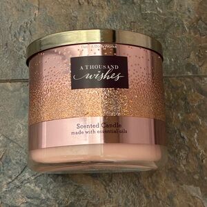 !NEW! Bath & Body Works A Thousand Wishes 3-Wick Candle 14.5oz